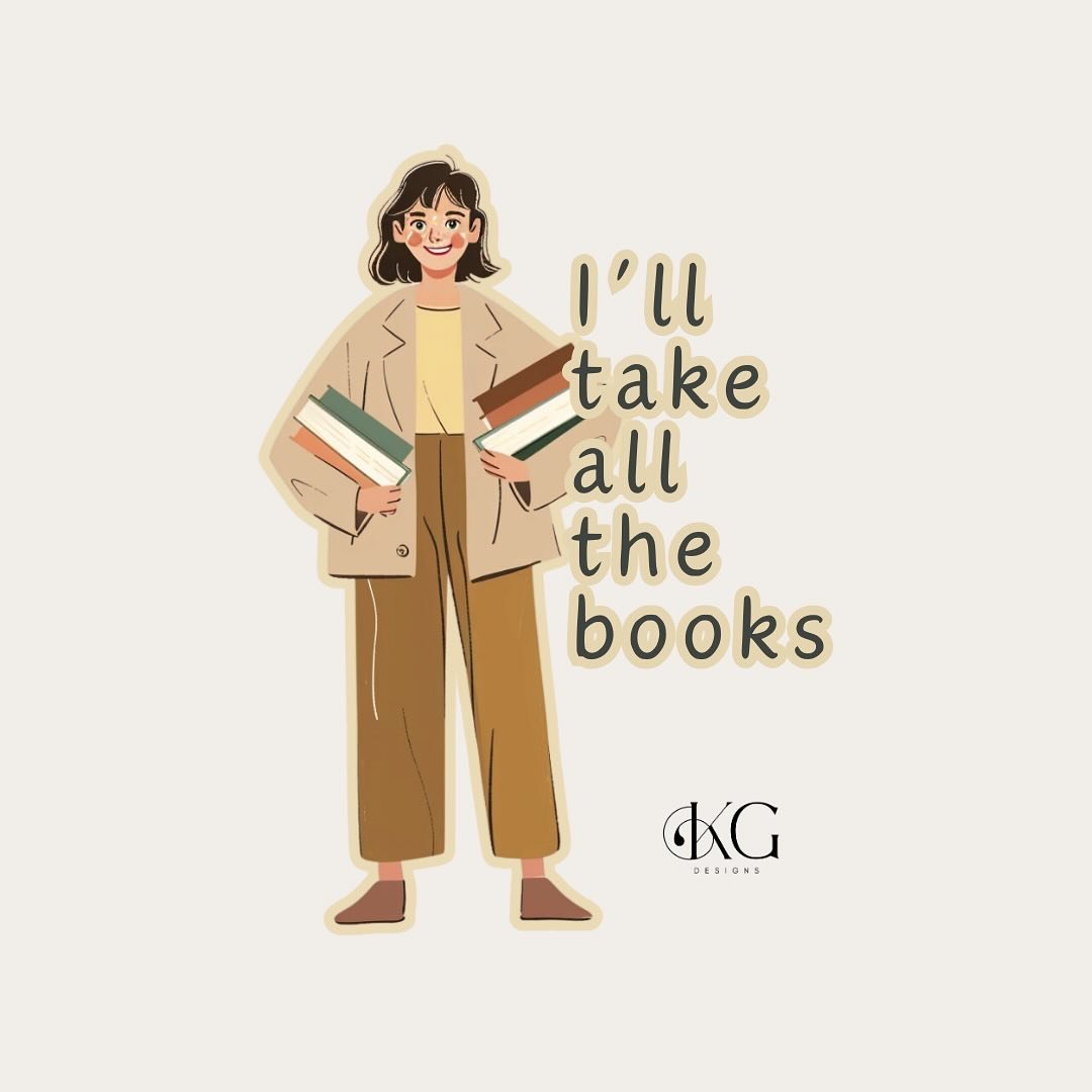 I&rsquo;m with her. I&rsquo;ll take all the books, please. 
With World Book Day tomorrow, we thought it apropos to drop a digital sticker book lovers collection. 

Special drop and discount. ONLY in our newsletter.  Make sure you&rsquo;re signed up. 