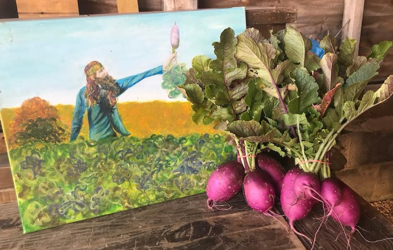 Plen Aire Painting with Raritan Headwaters