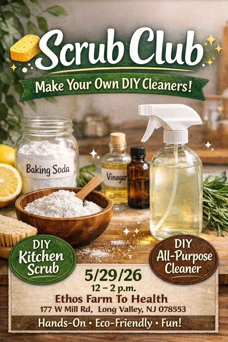 All Natural DIY Kitchen Scrub and DIY All purpose Cleaner with Simple Bare Necessities