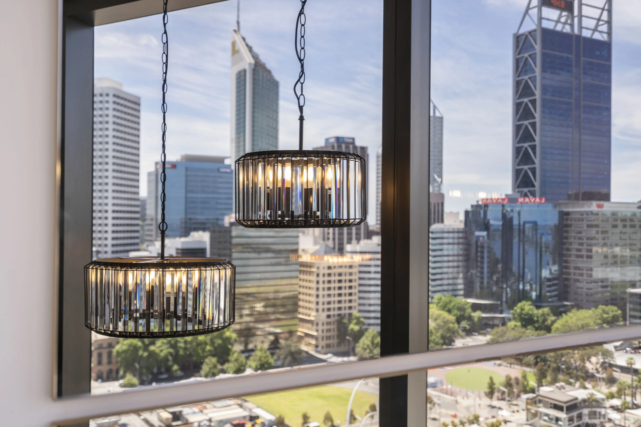 Inside The Towers at Elizabeth Quay.