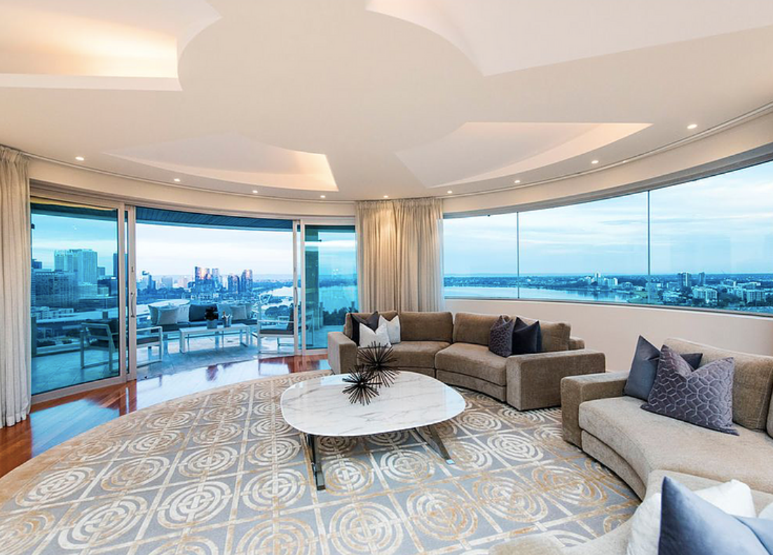 West Perth Apartment of the Late Billionaire Businessman Stan Perron.