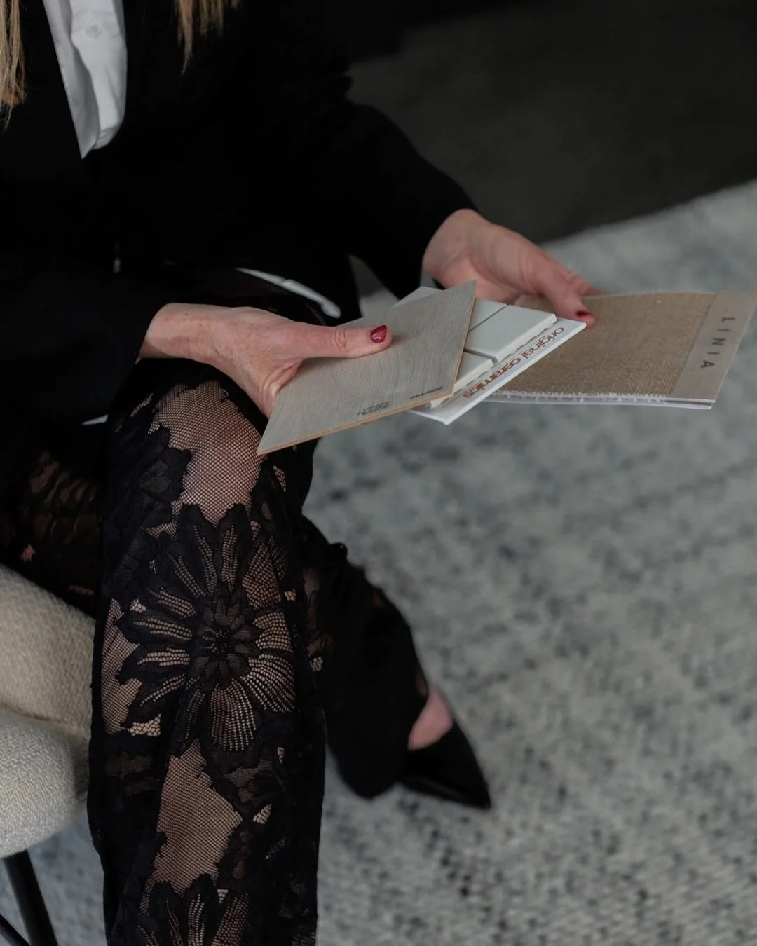 &ldquo;My favourite part of the process is taking clients through my ideas + concepts for their homes. I can usually feel their relief at having someone else take over...it can be an overwhelming process, so I like being able to bring some clarity to