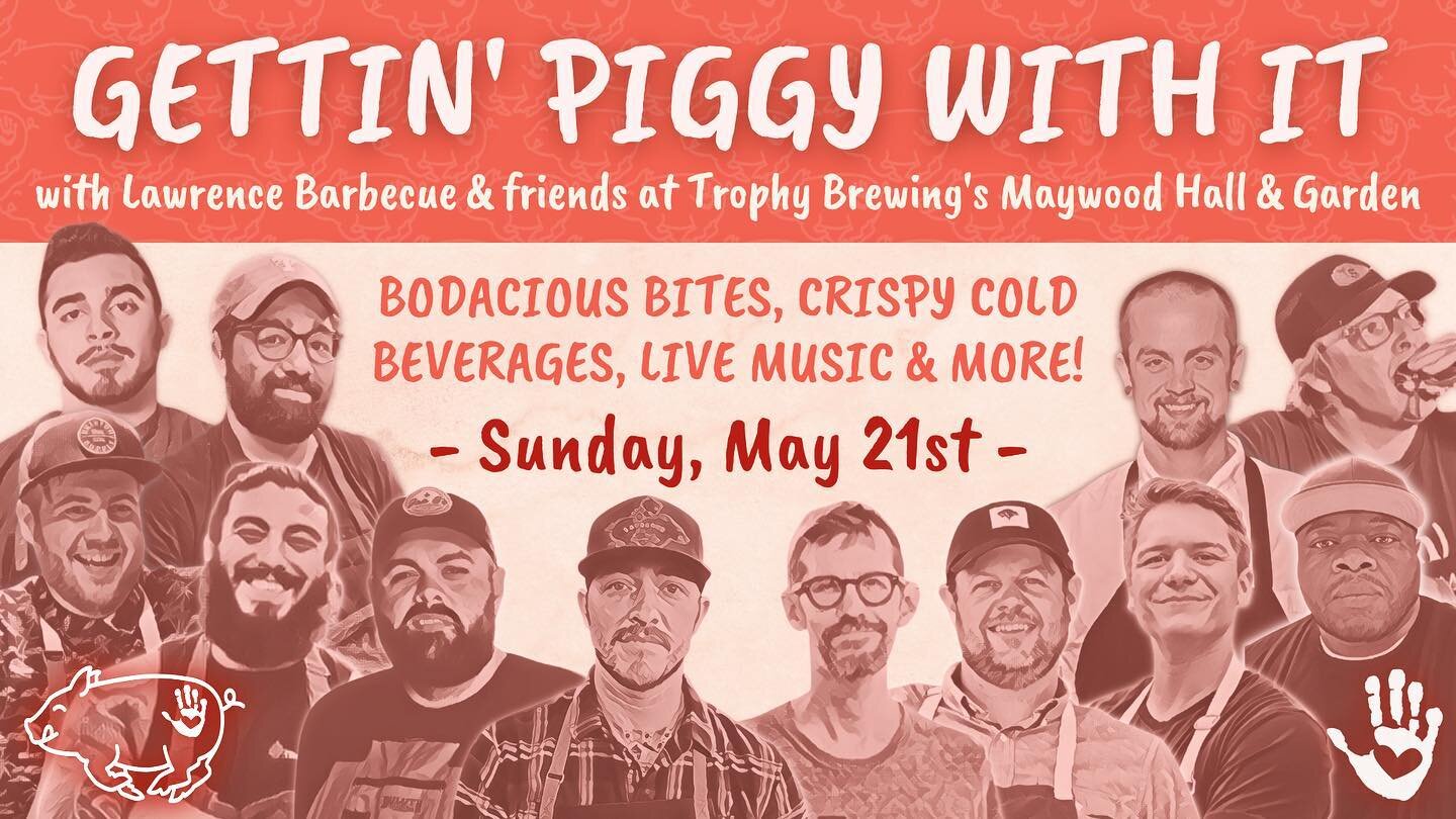 Yooooooooo. Come help this crew @gettinpiggy_nc raise some money for @frankielemmonsch by buying tickets and eating some dope food, drinking delicious drinks, and listening to killer music. Stop by and say hello when you&rsquo;ve had enough pork. We 