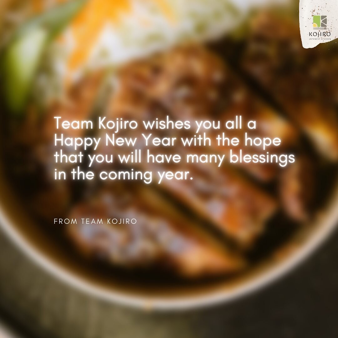 Team Kojiro wishes you all a Happy New Year with the hope that you will have many blessings in the coming year.
Happy #2023 

With gratitude