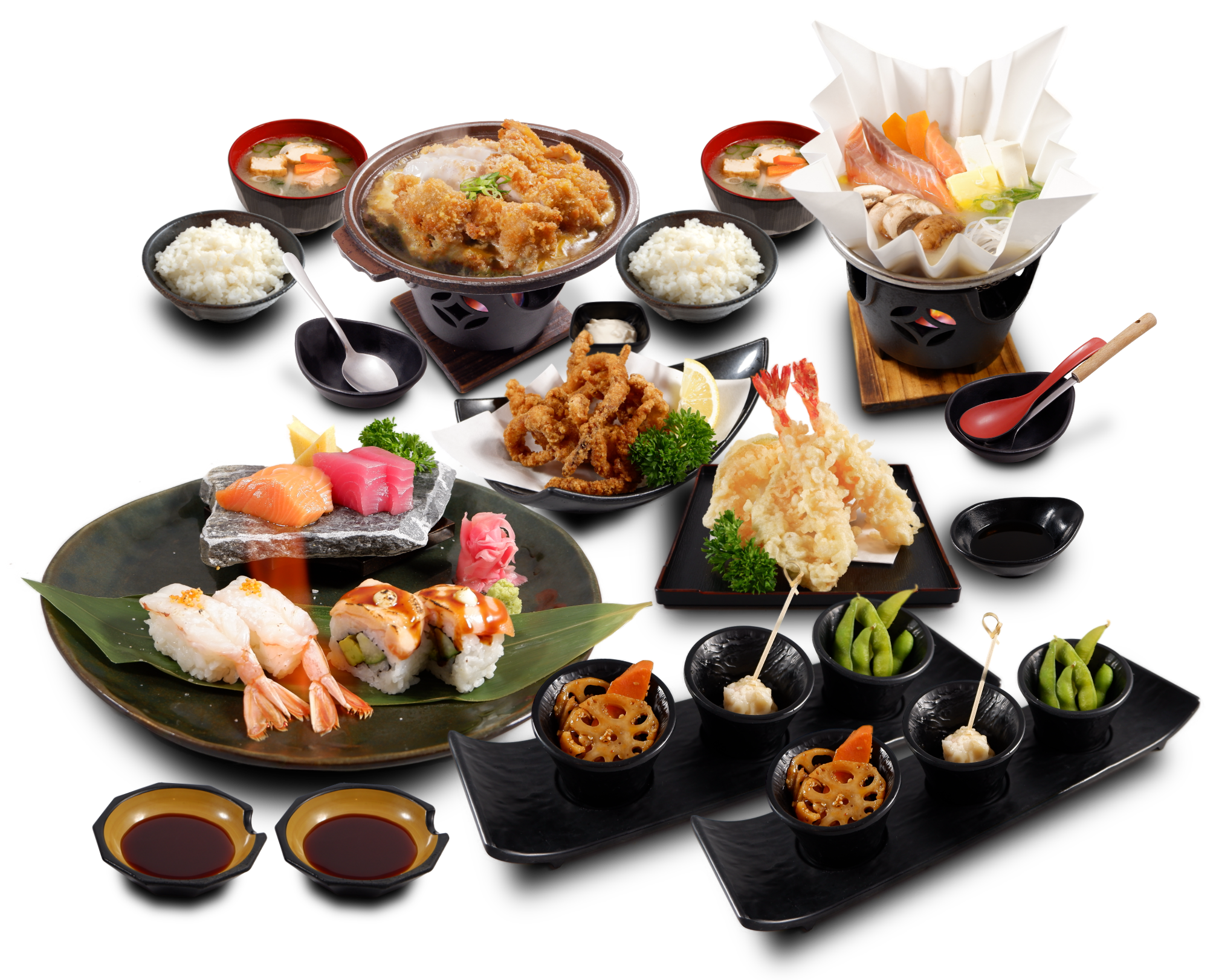 Yagyu Zen for 2 dinner set