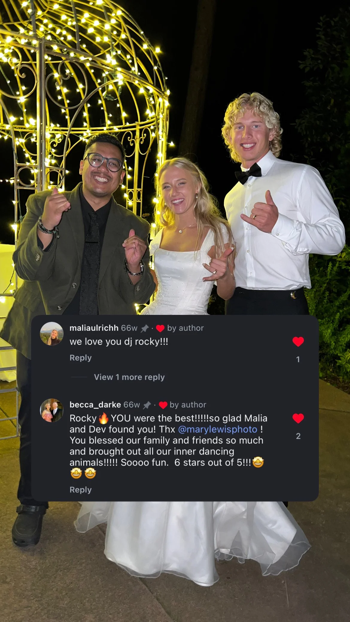 Party With Rocky Silverthorn Meadows Wedding.JPG
