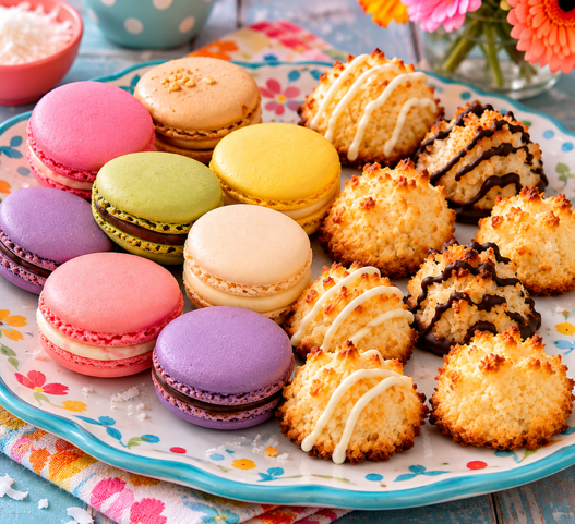 Macarons &amp; Macaroons: Two Cookies, Twice the Fun!
