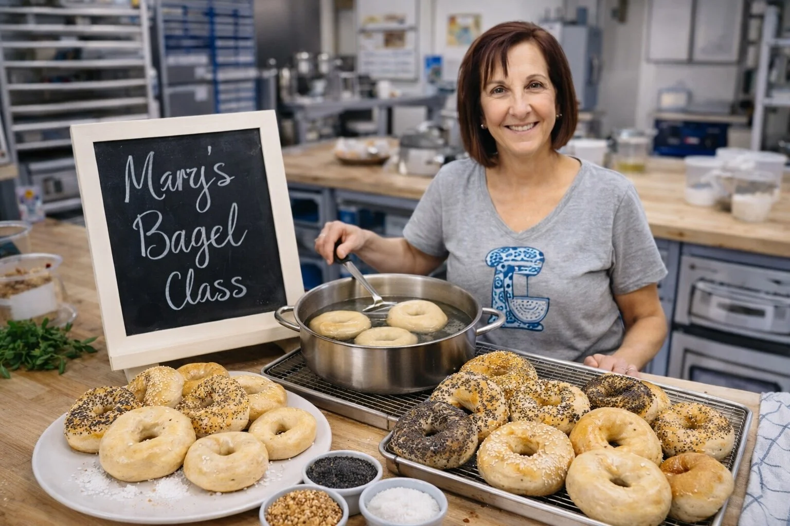 New York Style Bagels with Mary Storey