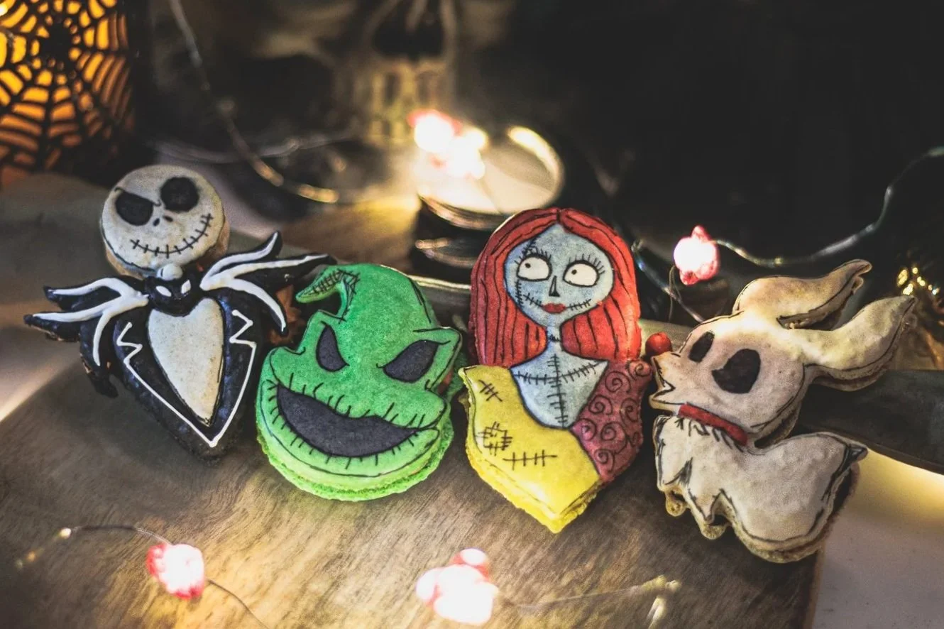 Nightmare Before Christmas Macarons