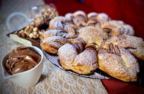 Estrella Bread- Chocolate Hazelnut Crunch and Frangipane