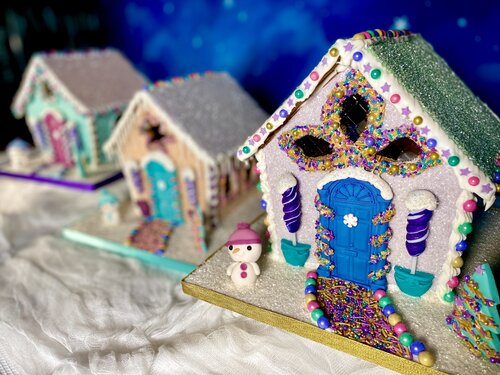 Festive Gingerbread House
