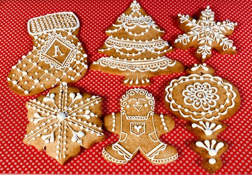 Holiday Gingerbread Cookies Henna Style
