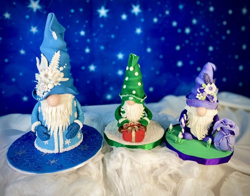 Gnome for the Holidays- Introduction to Fondant 4 Week Course 