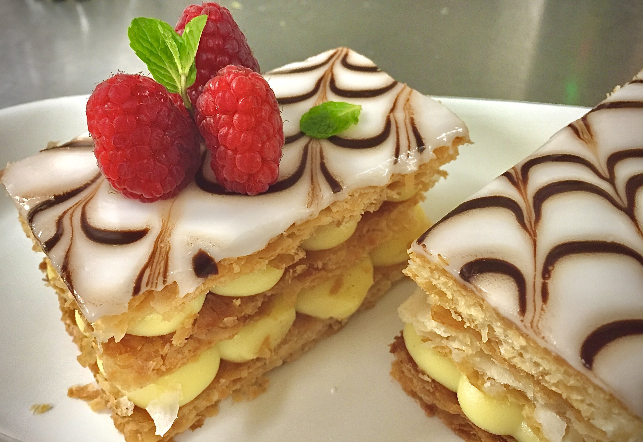 Mille Feuille Classic French Pastry 