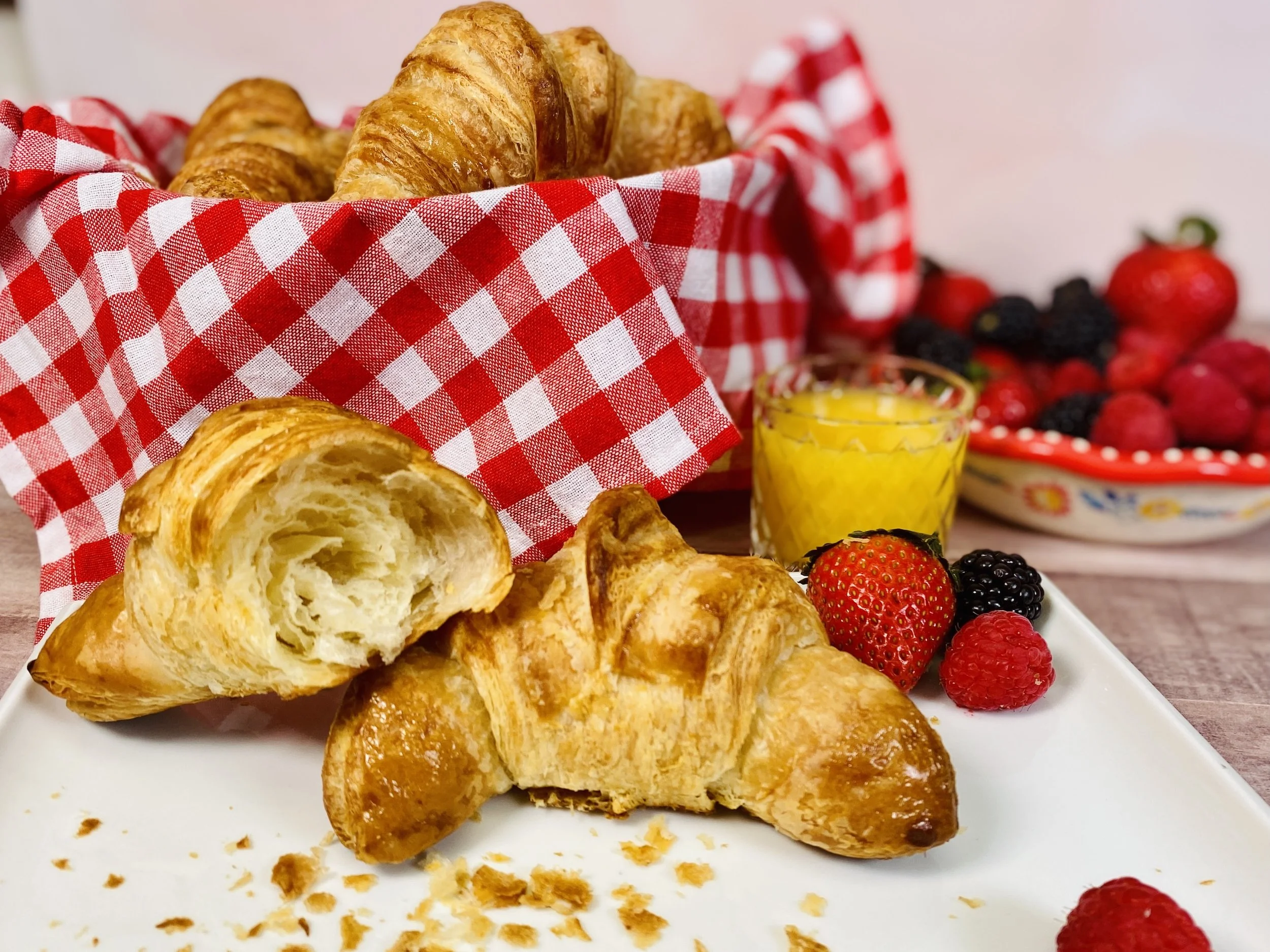Laminated Dough (Croissants) 2 Part Class- Day 1