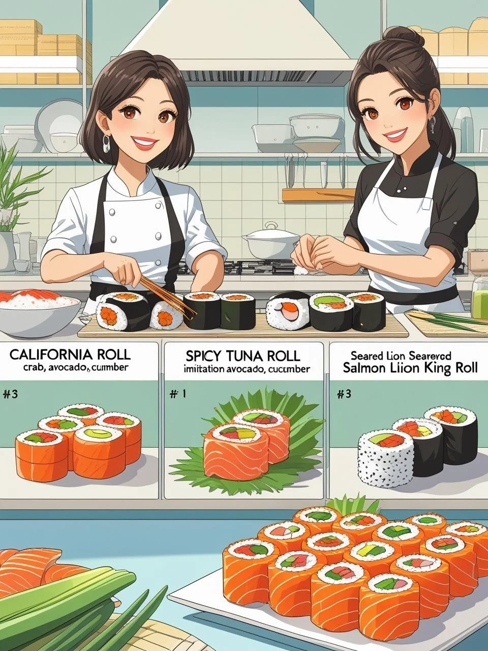 Roll With It: Hands-On Sushi Making Class with Lisa He