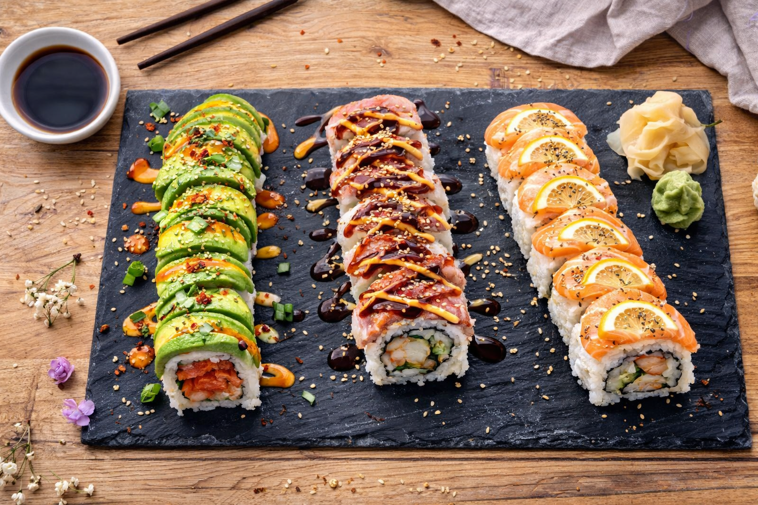 Torch, Sear &amp; Roll - Next Level Sushi Rolls