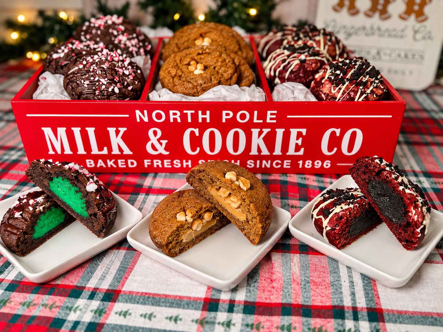 Holiday Stuffed Cookies-Three Ways!