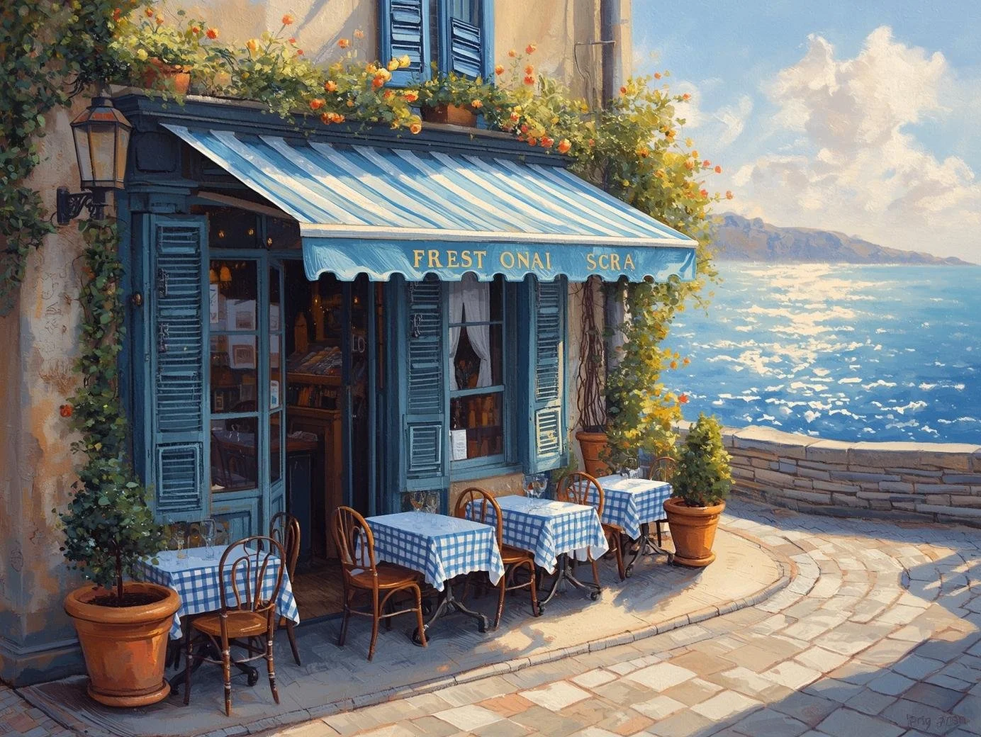 French Seafood Bistro Class