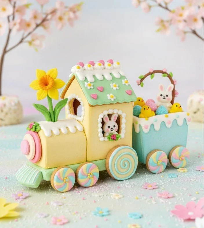 All Aboard – Easter Bunny Express 3D Cookie Class