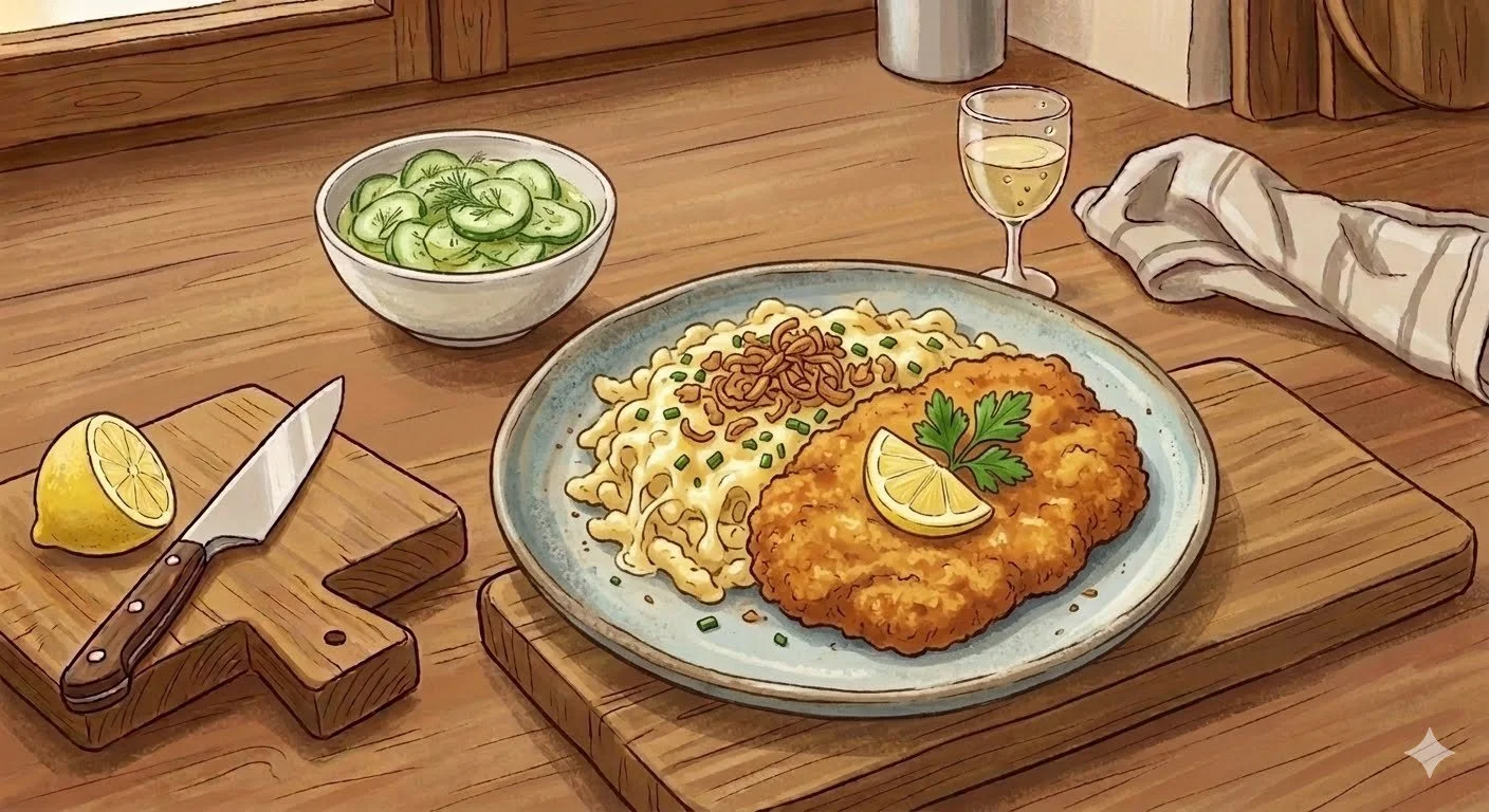 Alpine Comfort: Master the Art of Käsespätzle &amp; Schweineschnitzel