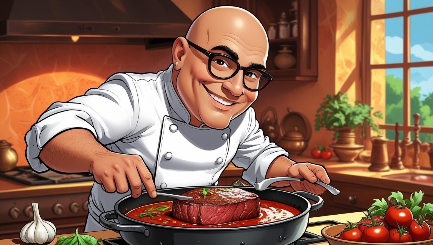 Mediterranean Elegance (Steak alla Pizzaiola)