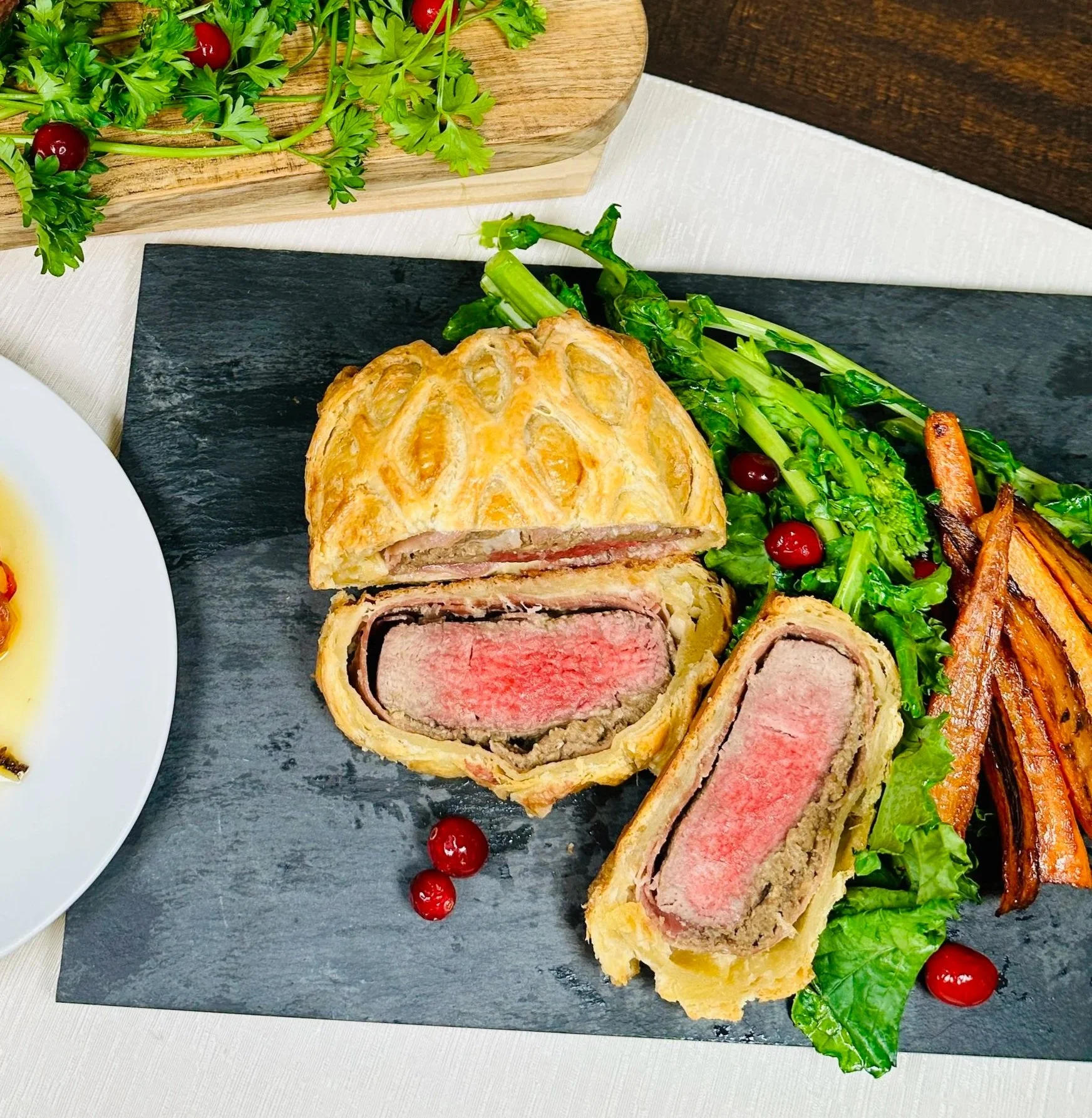 Beef Wellington Dinner Party Prep 