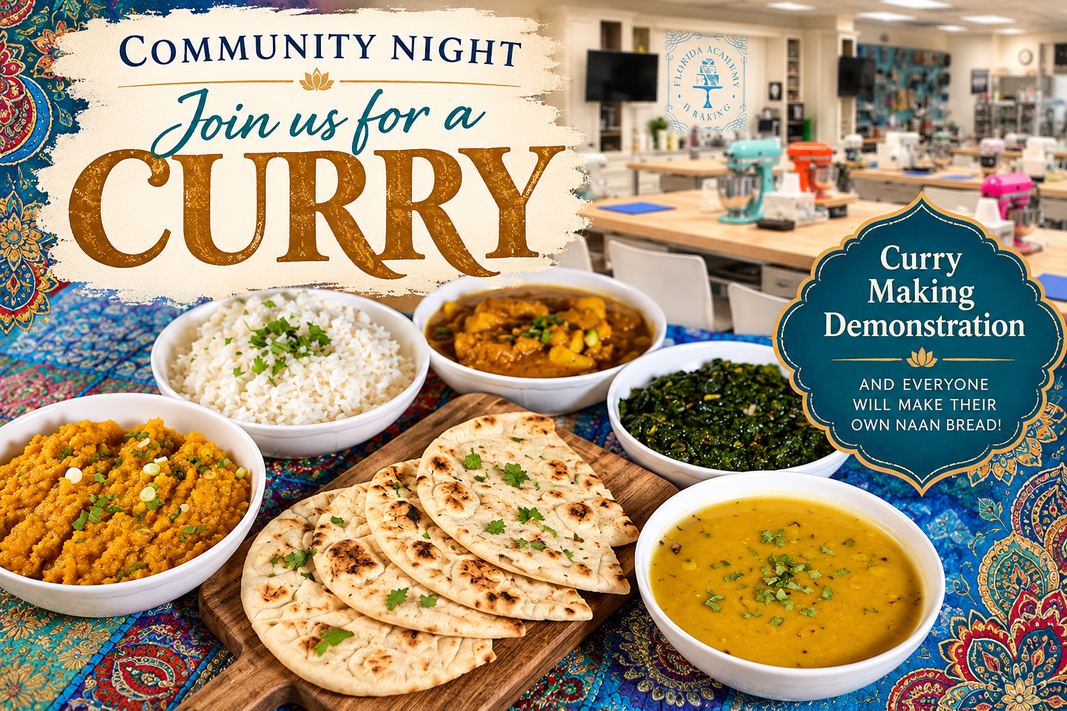 Join Us for a Curry - Community Night
