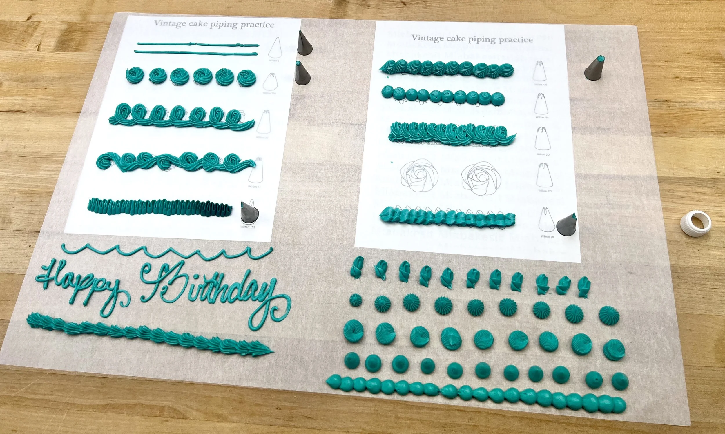 Buttercream Piping Skills