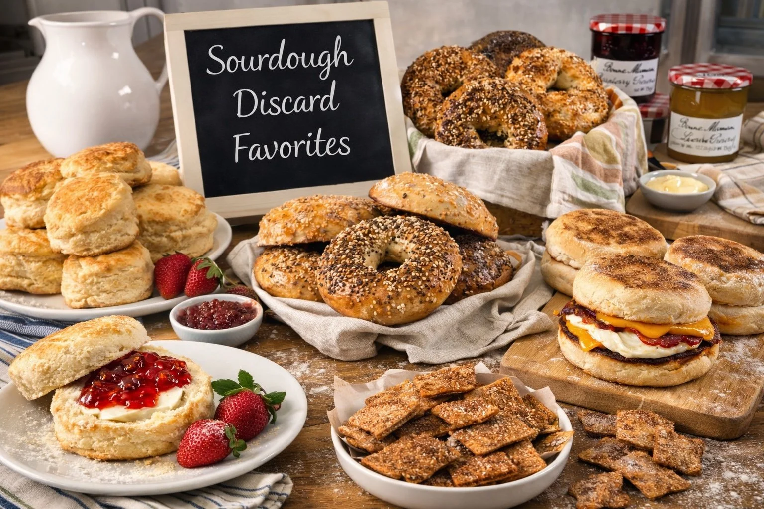 Sourdough Discard Breakfast Favorites Class