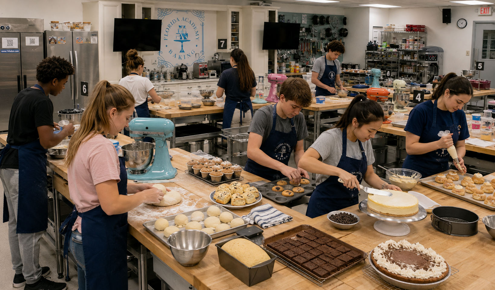 Teen Baking Academy: Six Weeks of Baking, Skills &amp; Confidence