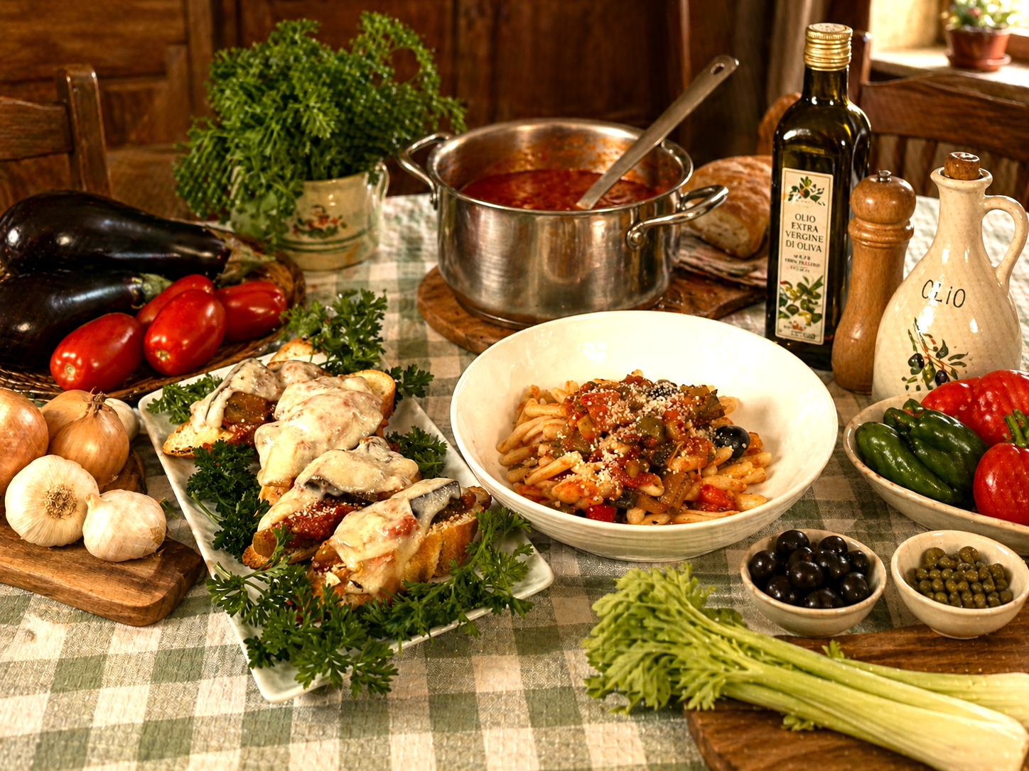 Classic Italian Eggplant Caponata with Chef Frank