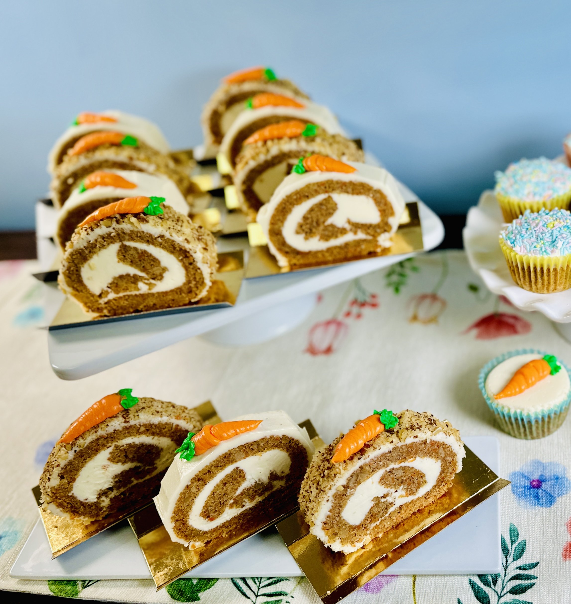 Carrot Cake Roll