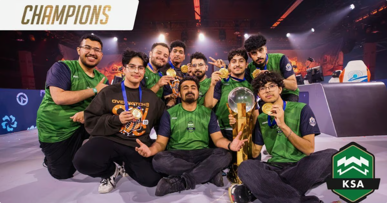 Saudi Arabia Makes History by Winning Overwatch World Cup 2023