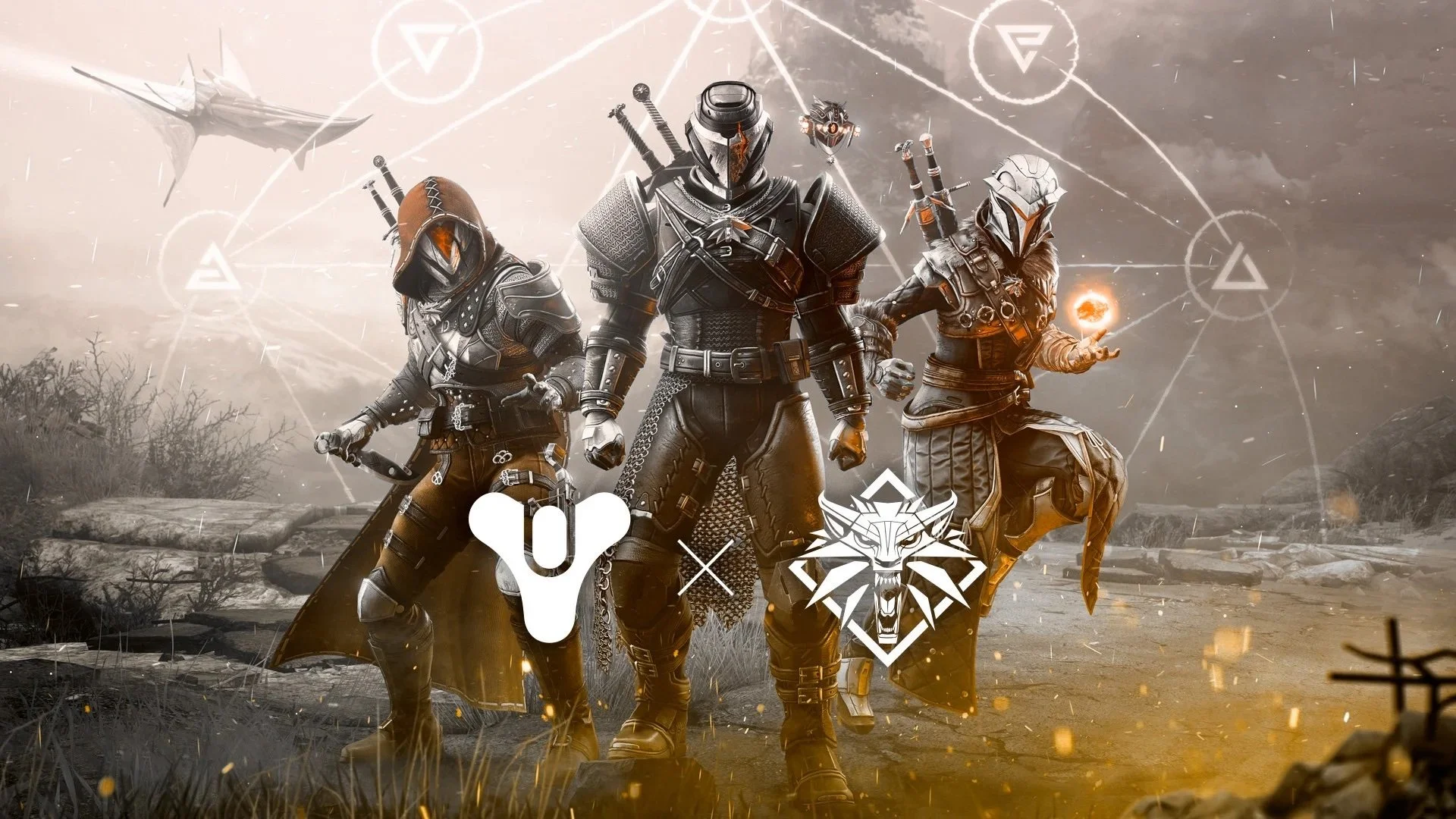 Epic Crossover Alert: The Witcher Meets Destiny 2 in a Sci-Fi Fantasy Fusion