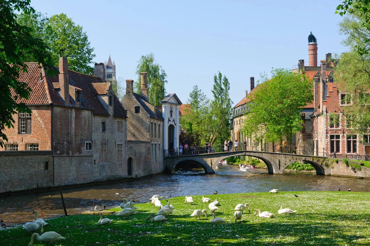 Brugge ook maar 35 km verwijderd van de Dijck.