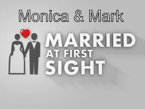 Married at first sight  marriage ceremony.