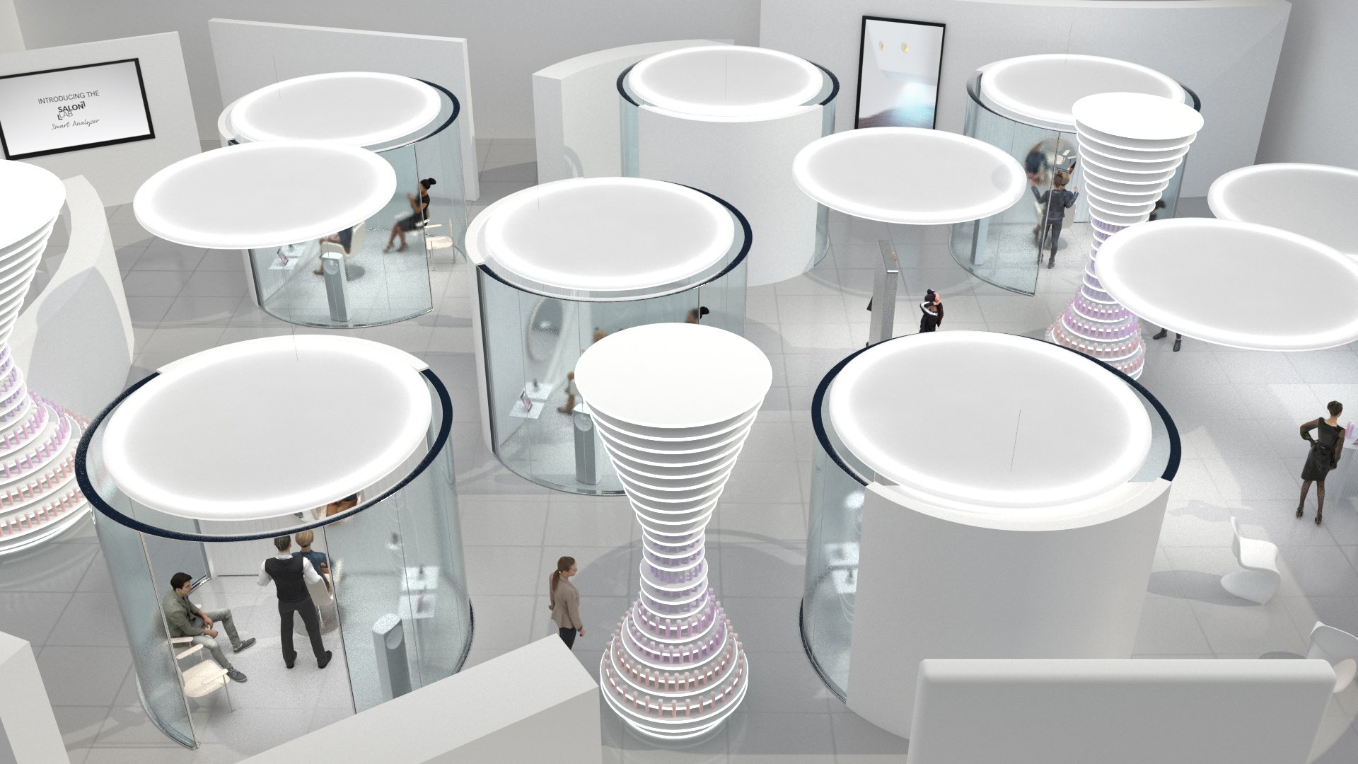 Salon Lab from above
