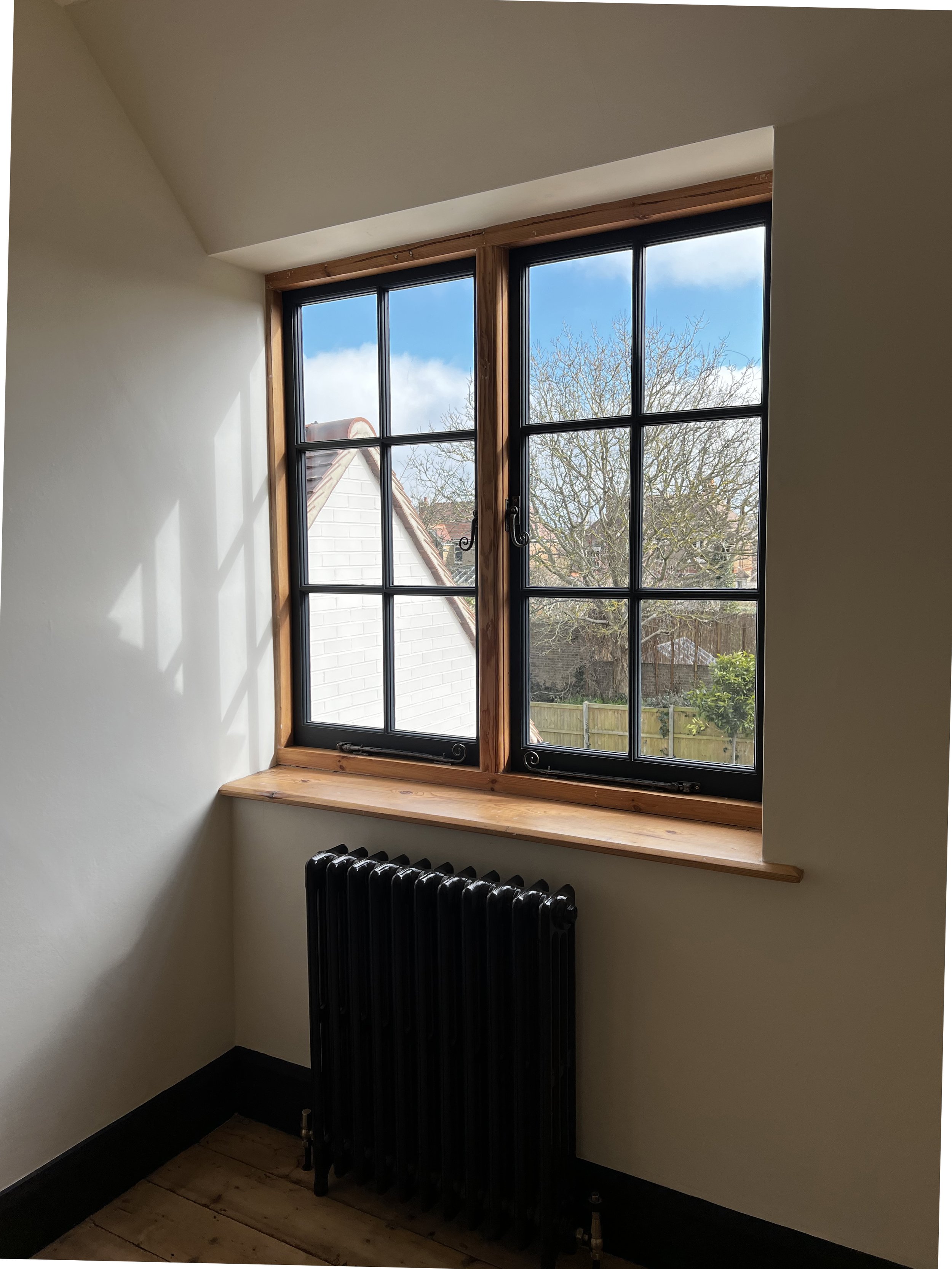 View from Existing House to New Extension