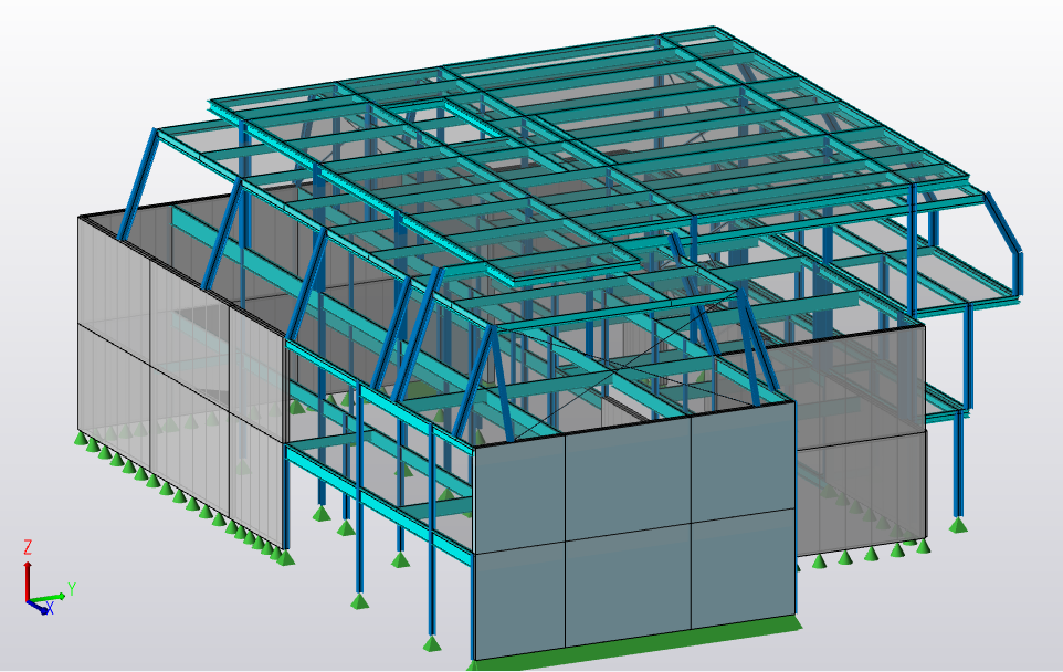 Structural Proposal for new Third Floor