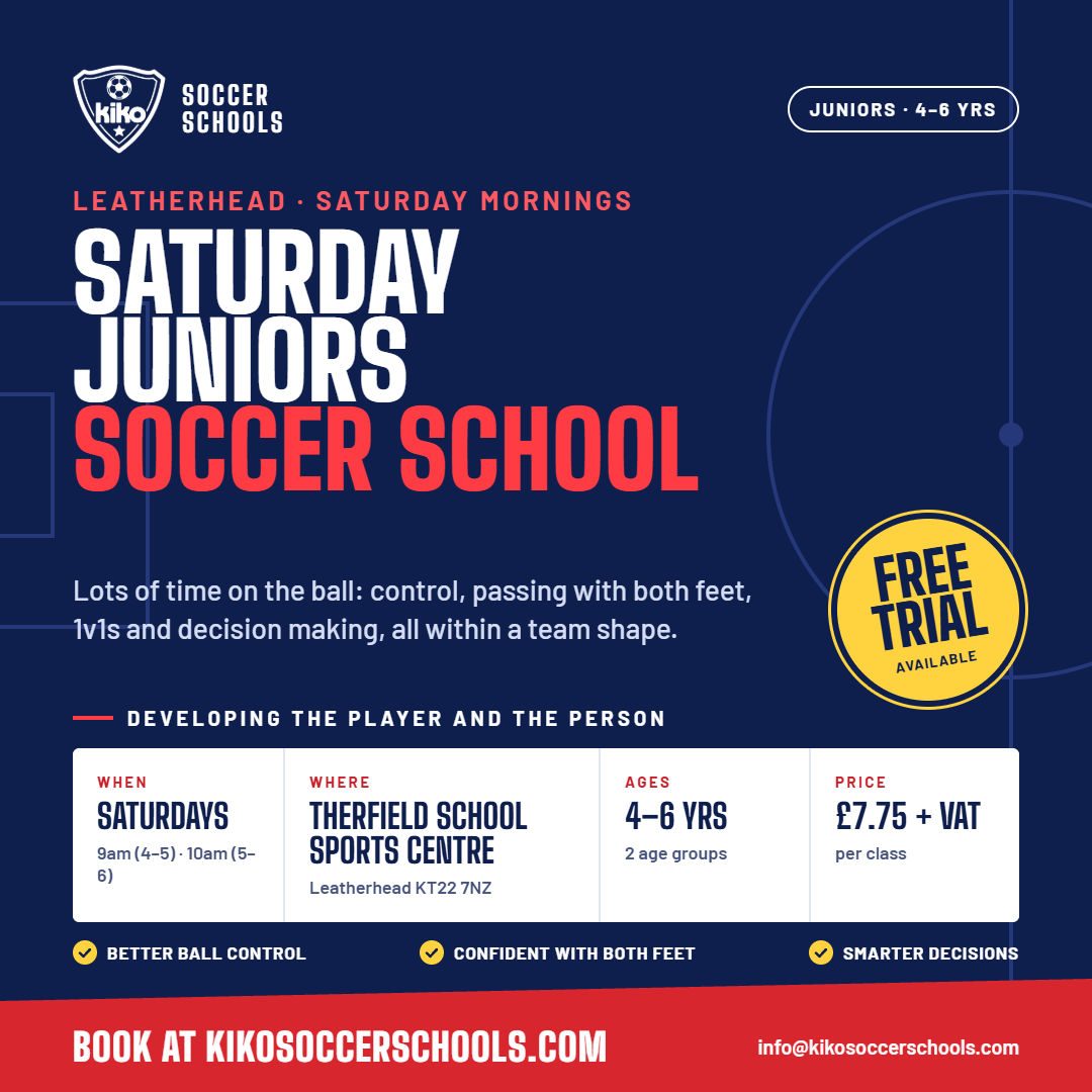 Saturday Juniors Soccer School