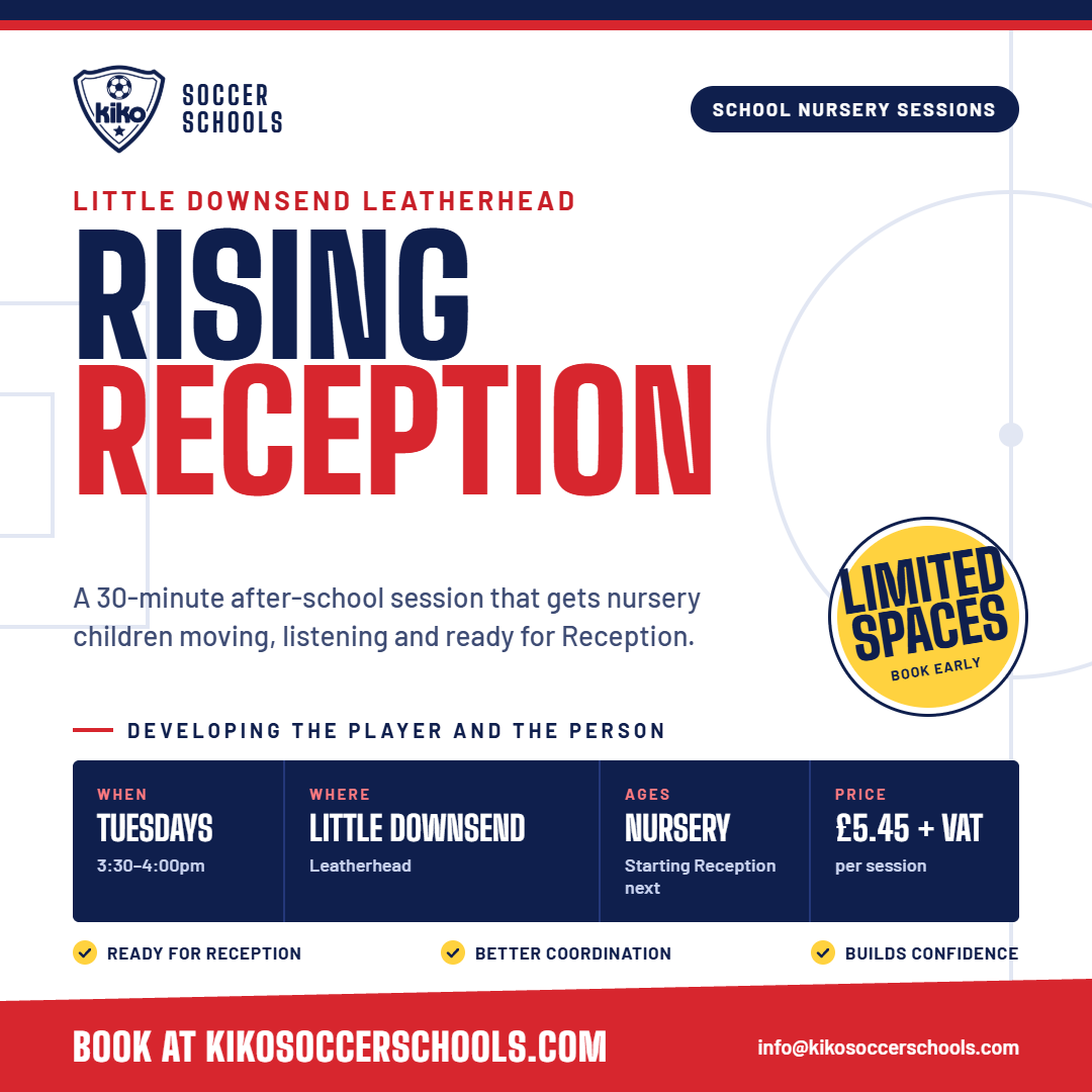 Little Downsend Rising Reception Nursery Football Session