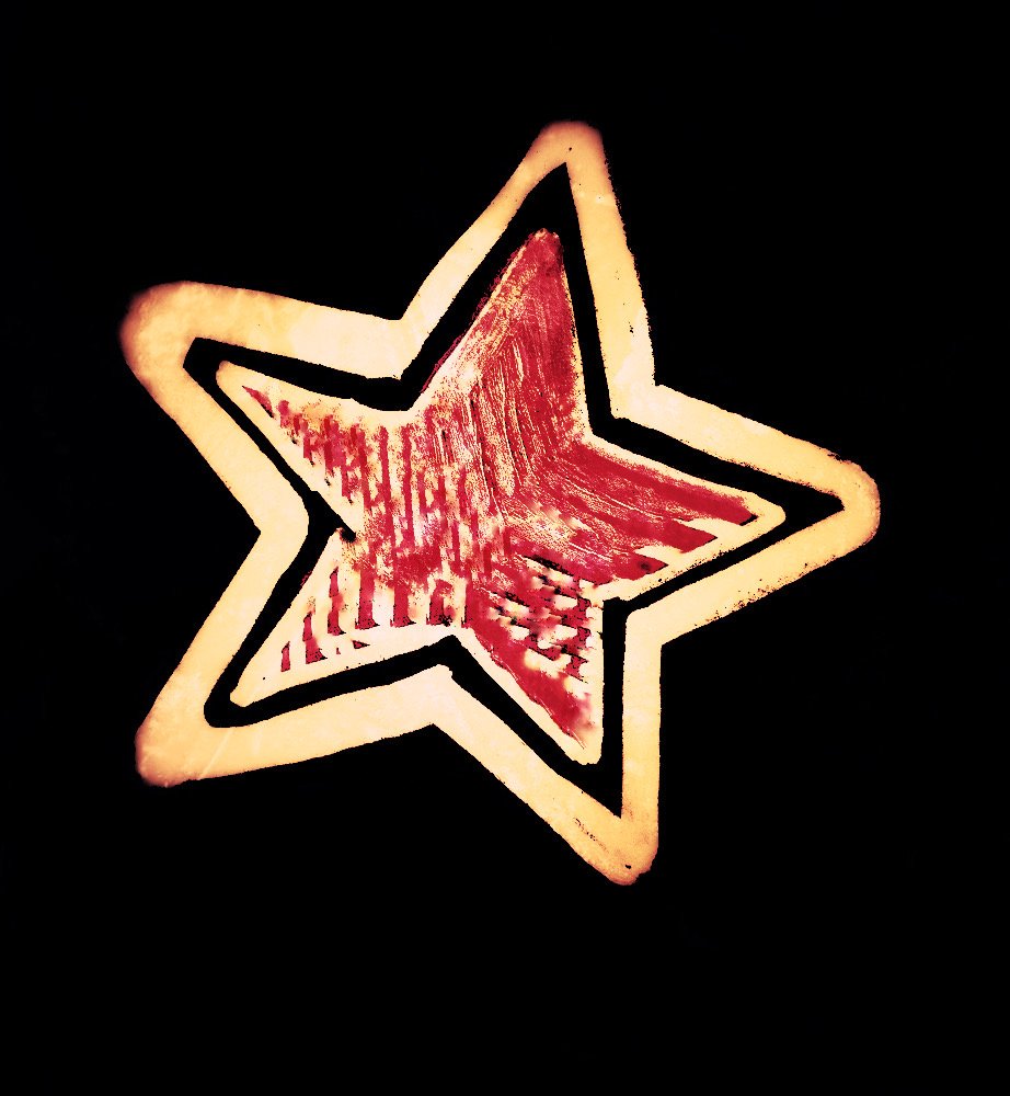 Bootleg contraband aged star design