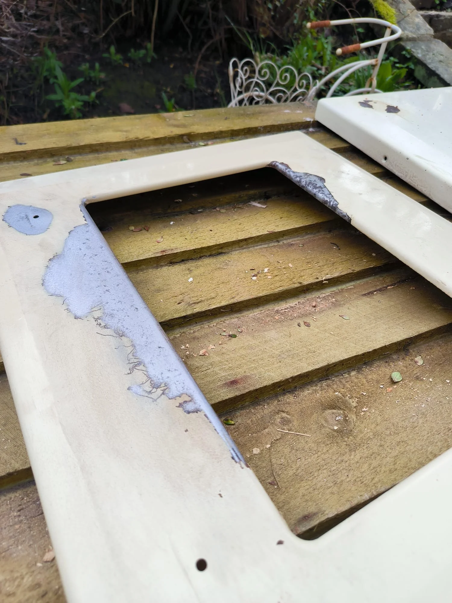 Oven Door Restoration