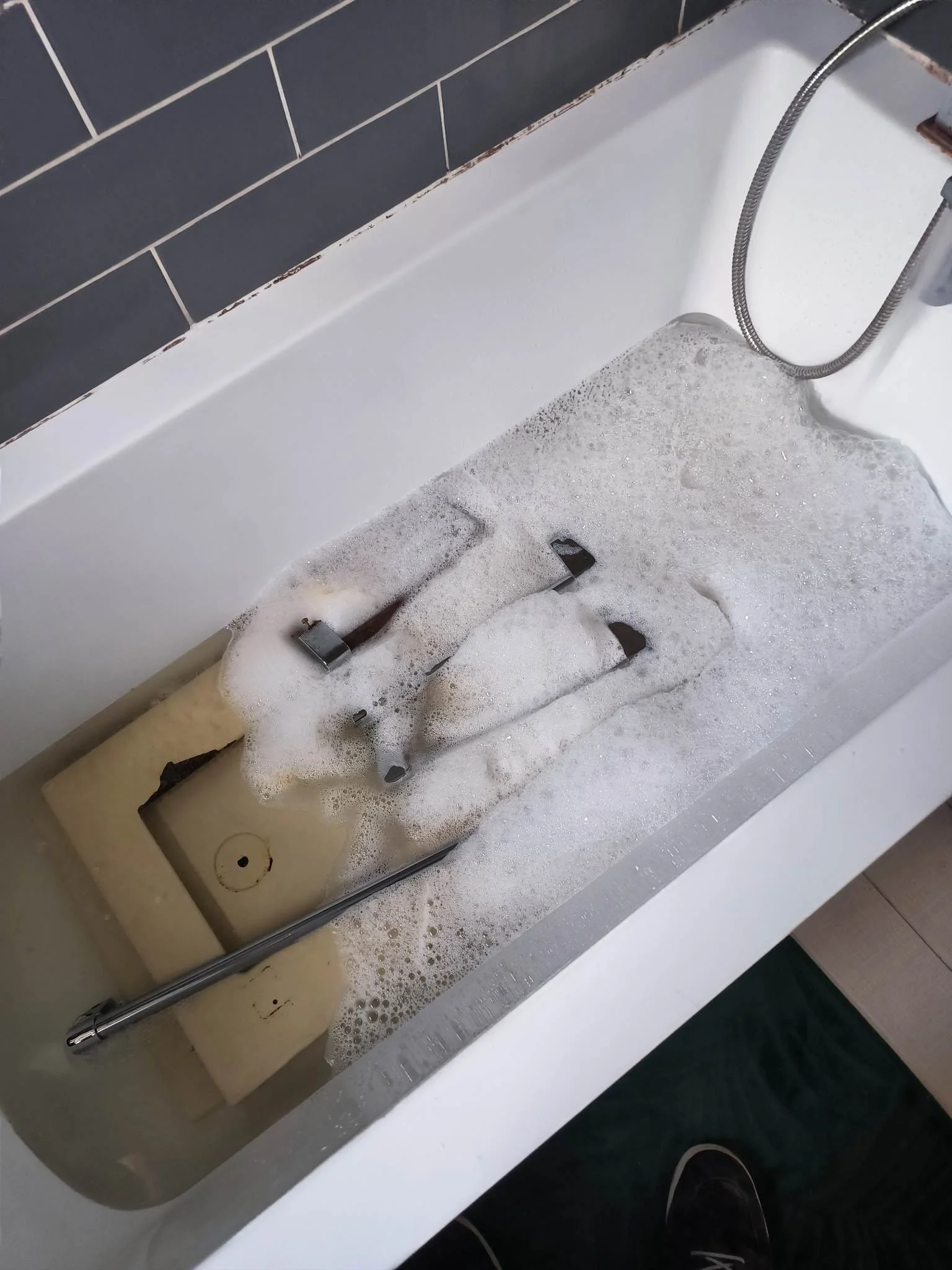 Oven door restoration cleaning process