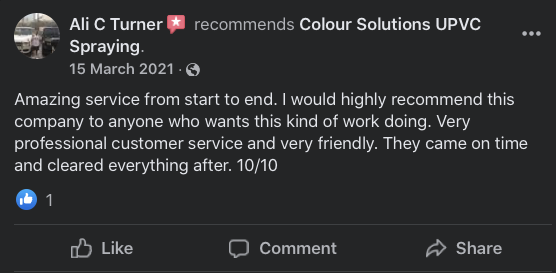 colour solutions upvc spraying review