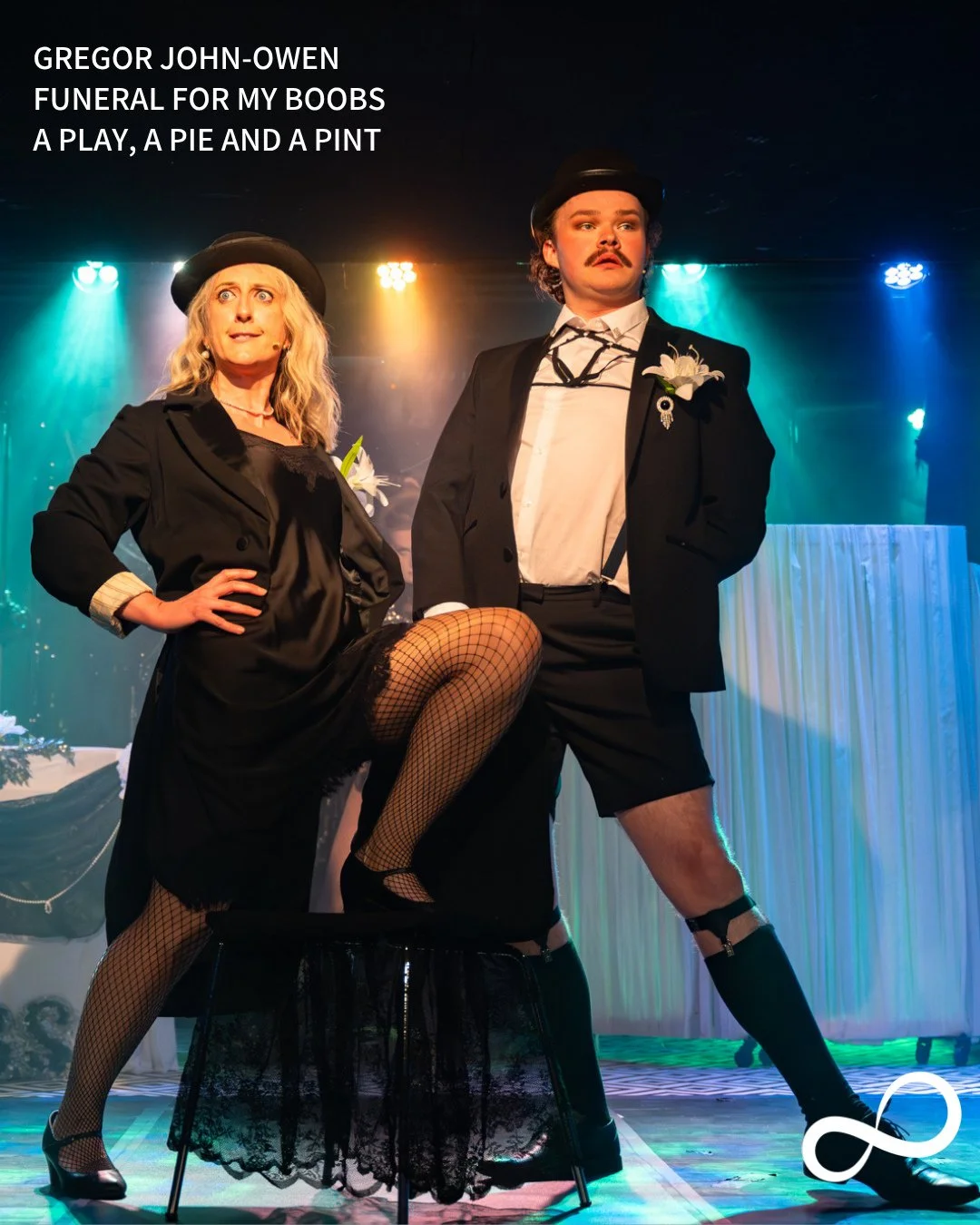 Check out these exceptional shots of our amazing Gregor John-Own (@gregorjohnowen ) in A Play, A Pie and A Pint's new production of Funeral For My Boobs 🪦🩷⁠
⁠
You can still catch the show at:⁠
Oran Mor, Glasgow (@oranmorglasgow ) until 9 May⁠
Ayr G