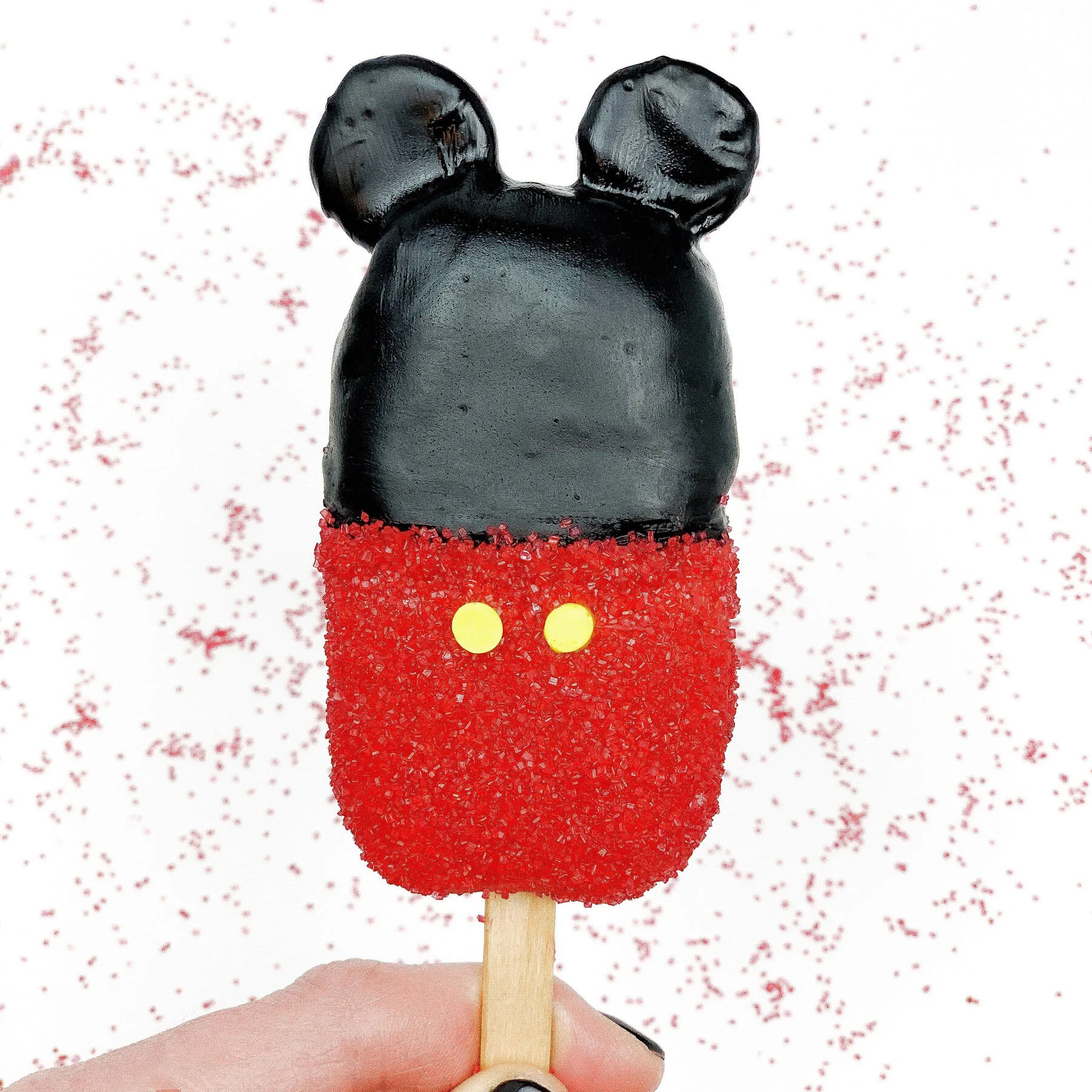 Mickey Mouse Cakesicle