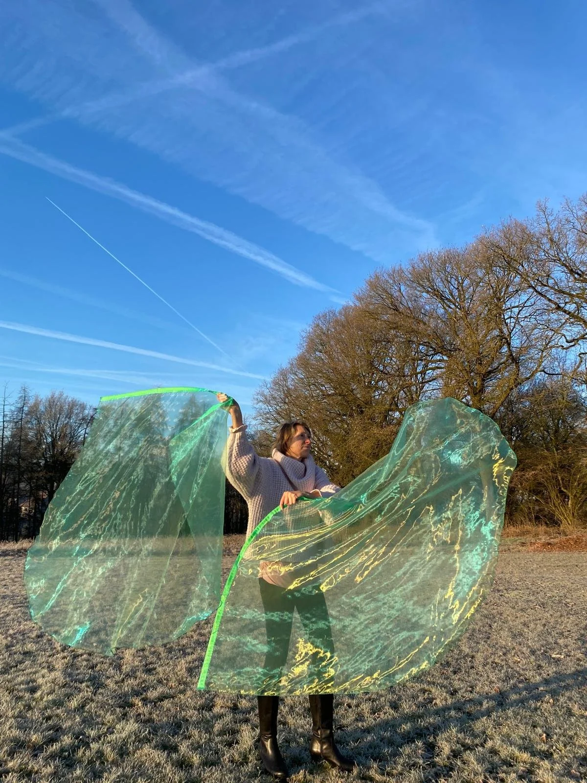 Eden - Organza Flaggen