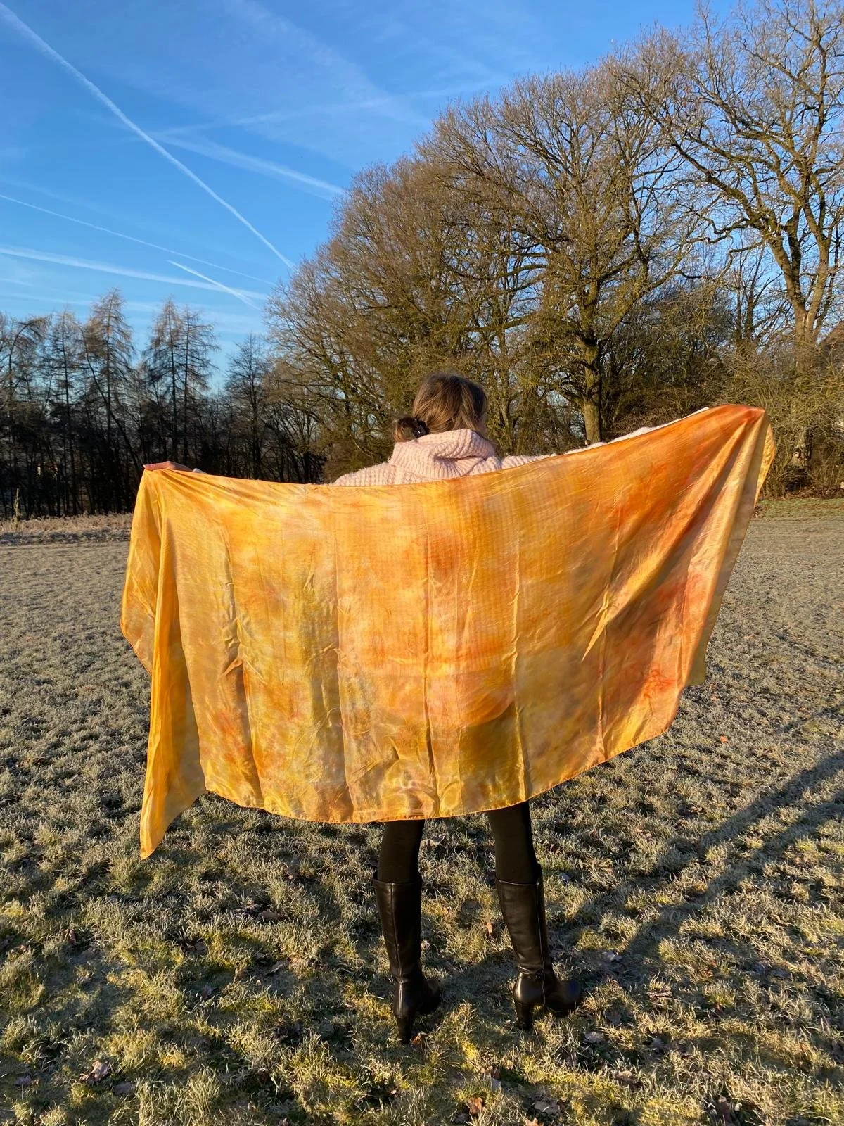 Licht der Welt - Seidentuch